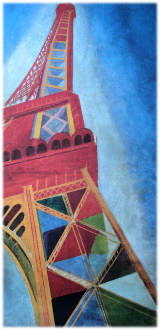 schilderij Eiffeltoren